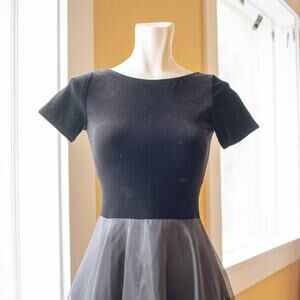 Stage Accents Performance Apparel Black Suede Choir Dress Size 2